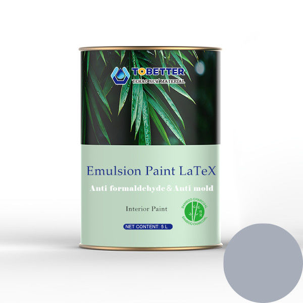Leicht indigoblaue Wandbeschichtung Farbe für Innenwände Umweltfreundlich und formaldehydresistent